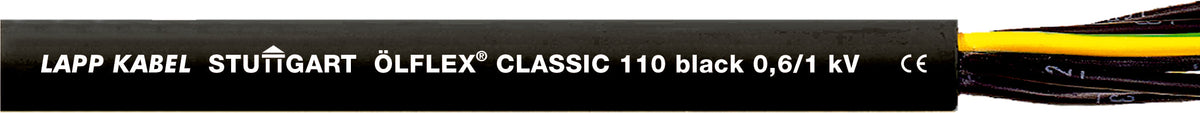 1120342 - ÖLFLEX CLASSIC 110 Black 0,6/1kV 4G2,5Price per meter
