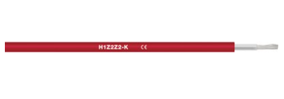 7167017 - H1Z2Z2-K 1X6 (SOLAR CABLE) VM - RED <br><h5>Price per meter</h5> <br><h5>Order Quantity - MOQ 100m</h5>